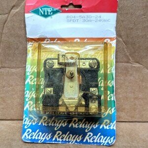 NTE R04-5A30-24 RELAY SPDT 30A-24VAC